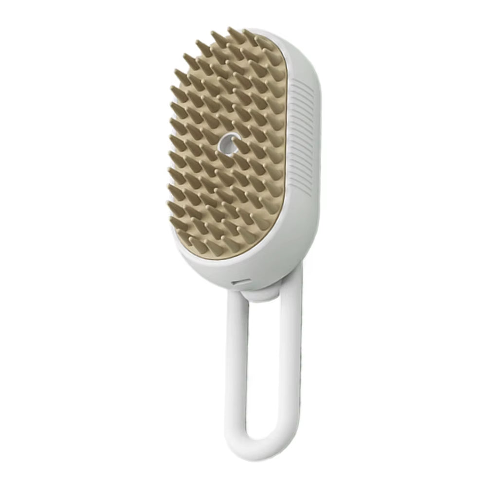 3-in-1 Pet Grooming Brush for Dogs & Cats – Steam Spray, Hair Removal, Massage & Cleaning Comb