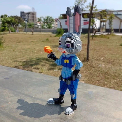 Zootropolis Mini Building Block Figures – Judy Hopps & Nick Wilde Toy Bricks Set