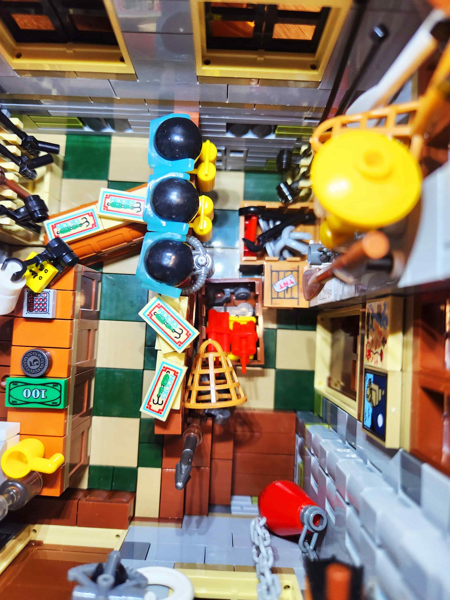 Fishing House Building Set (Compatible with Major Brick Brands) – 2049 PCS