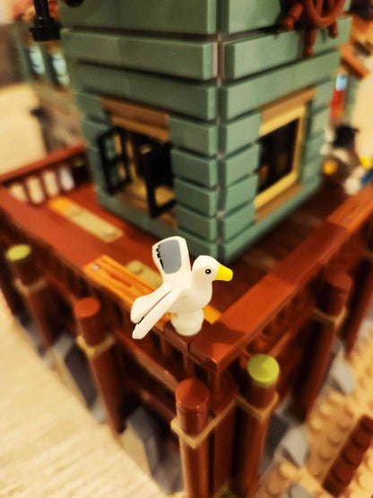 Fishing House Building Set (Compatible with Major Brick Brands) – 2049 PCS