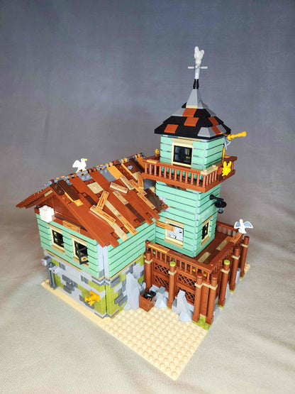 Fishing House Building Set (Compatible with Major Brick Brands) – 2049 PCS