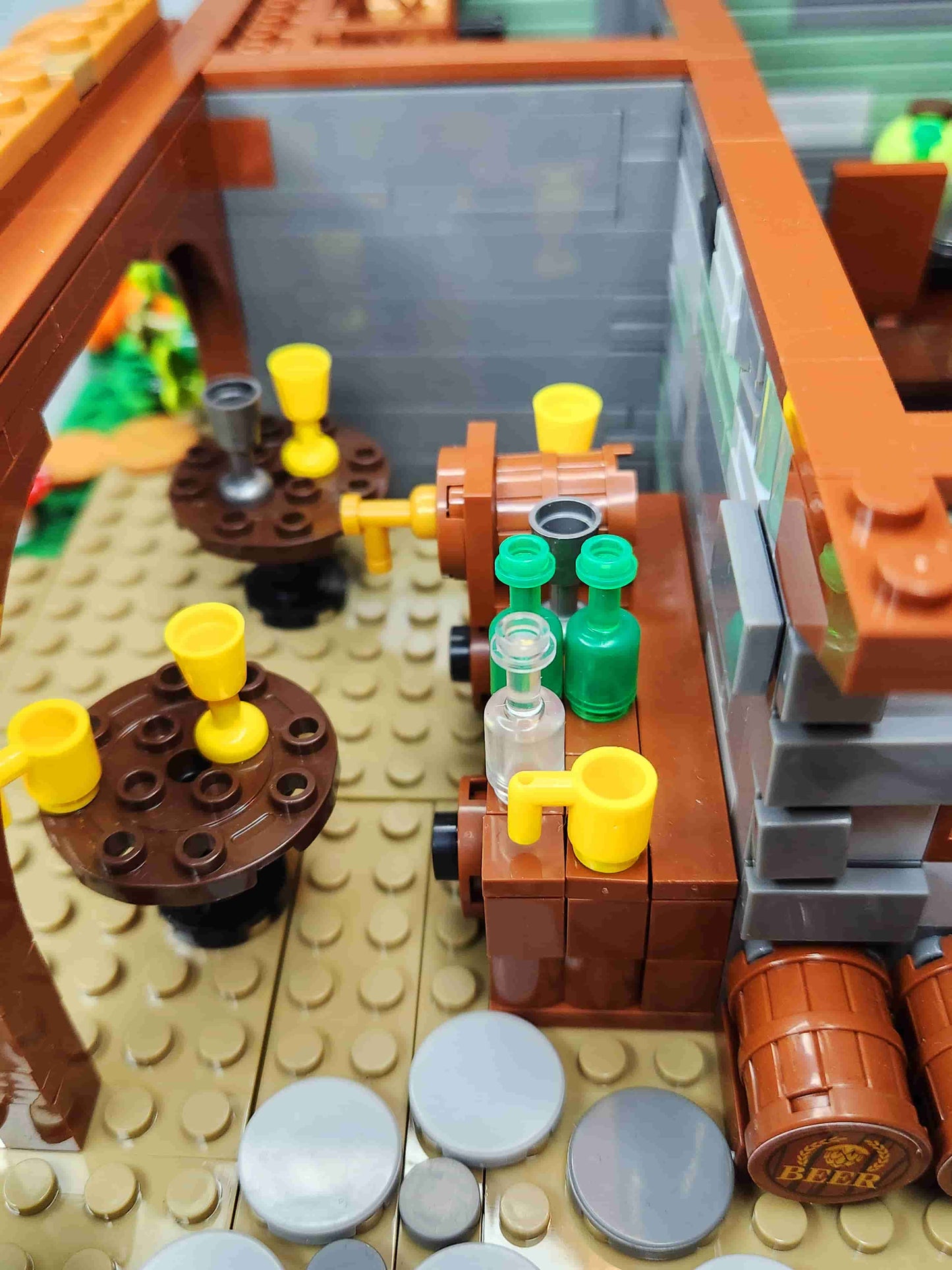 Medieval Tavern Building Blocks Set – European Street Architecture, 2868 PCS, Compatible Brick MOC Model