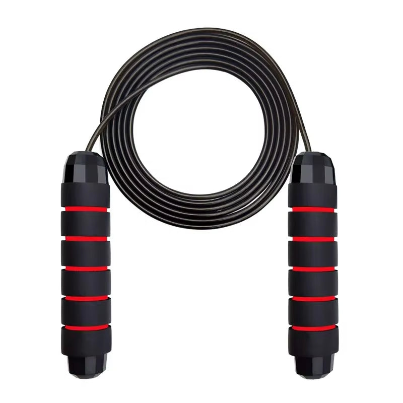 Adjustable Speed Jump Rope with Ball Bearings – Tangle-Free, Foam Handles, Fitness Training Skipping Rope