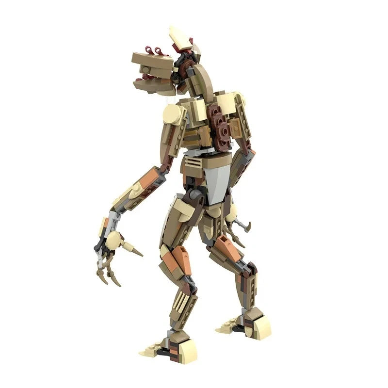 Mini-block construction figure of the Demogorgon from Stranger Things.