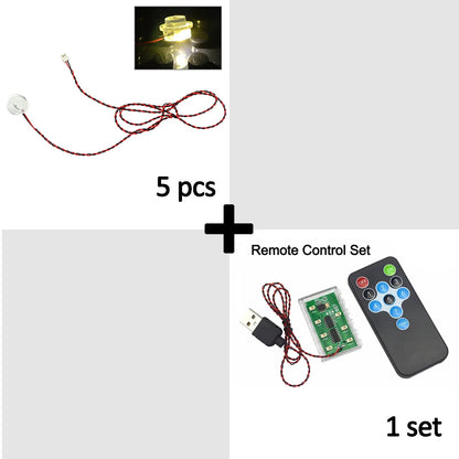 LED Lighting Component for Building Block Houses – Lego® Compatible