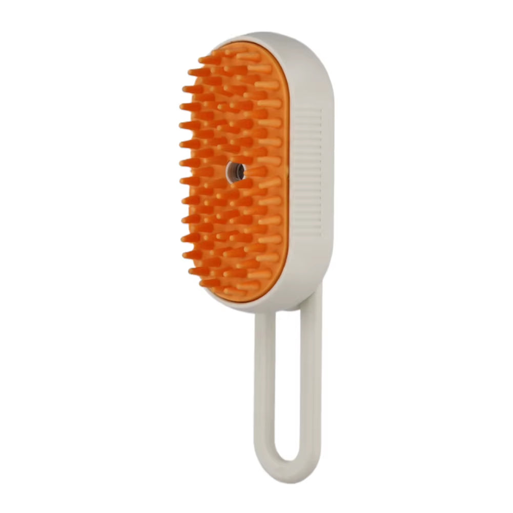 3-in-1 Pet Grooming Brush for Dogs & Cats – Steam Spray, Hair Removal, Massage & Cleaning Comb