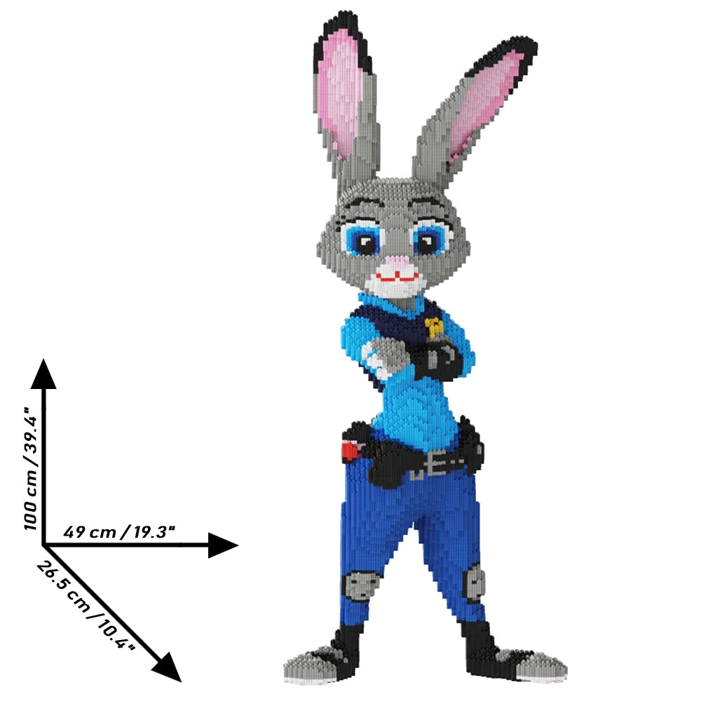 Zootropolis Mini Building Block Figures – Judy Hopps & Nick Wilde Toy Bricks Set