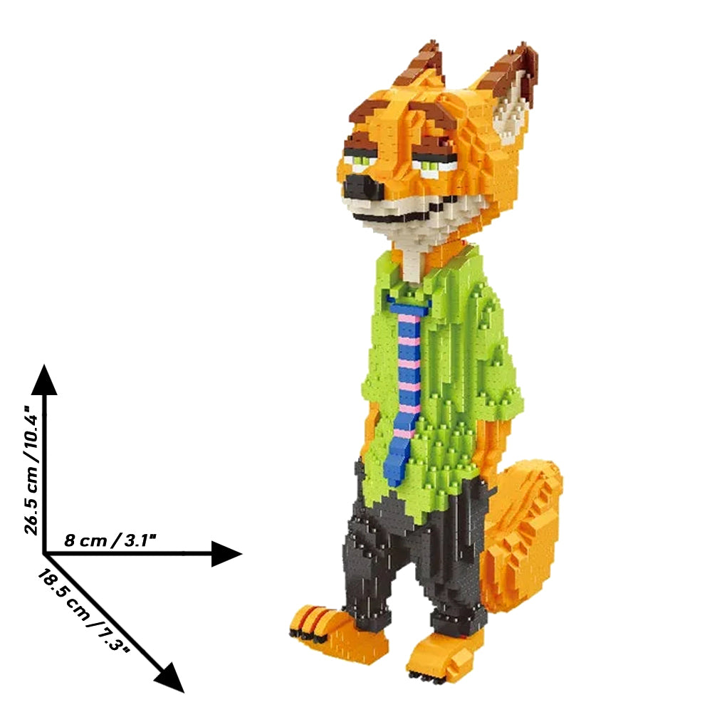 Zootropolis Mini Building Block Figures – Judy Hopps & Nick Wilde Toy Bricks Set