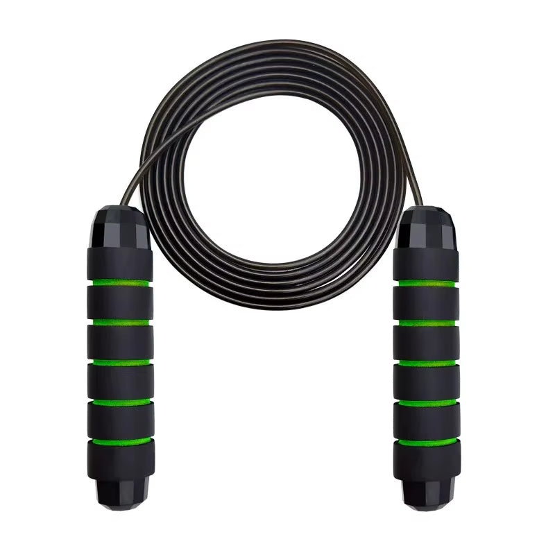 Adjustable Speed Jump Rope with Ball Bearings – Tangle-Free, Foam Handles, Fitness Training Skipping Rope