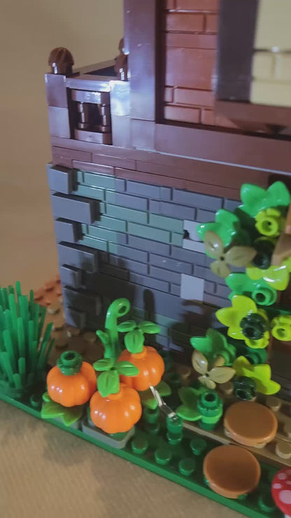 Medieval Tavern Building Blocks Set – European Street Architecture, 2868 PCS, Compatible Brick MOC Model