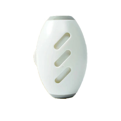 Reusable pet hair remover roller – white washable lint remover for cats and dogs, handheld view